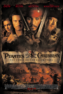 Curse of the Black Pearl Pirates of the Caribbean movie