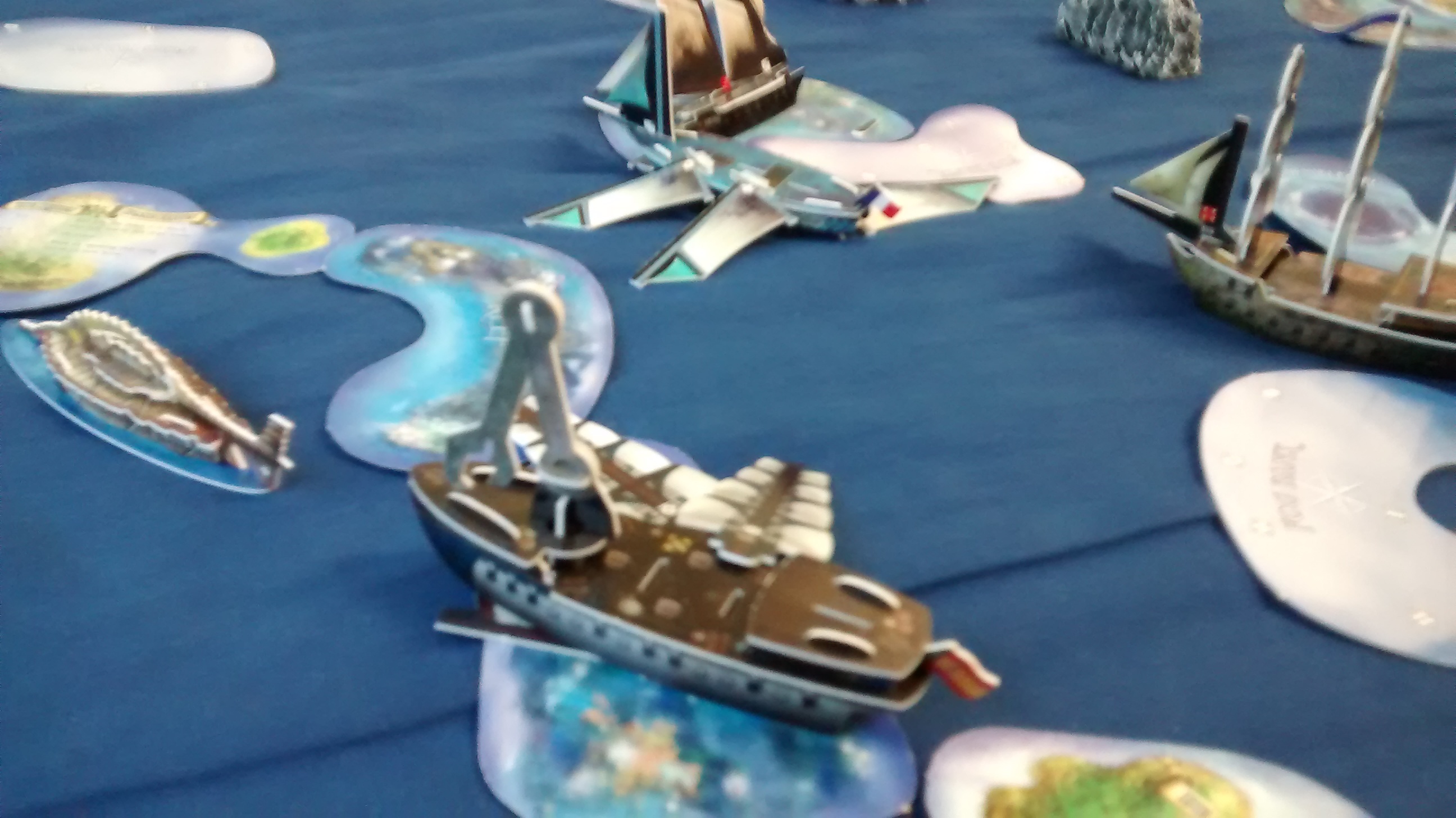 Massive reef damage in Pirates CSG game