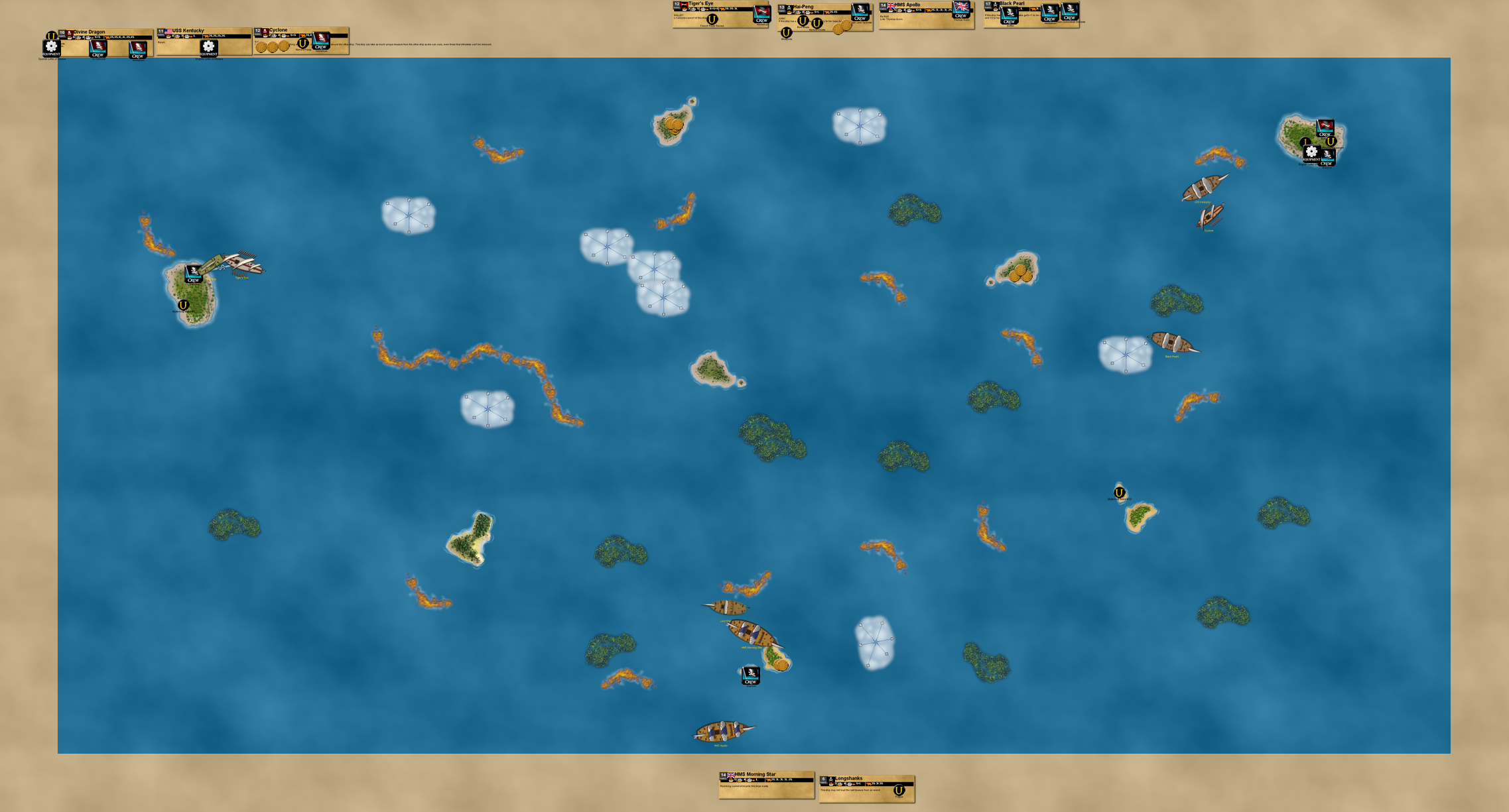 VASSAL Pirates - Game 16 on August 26th, 2016