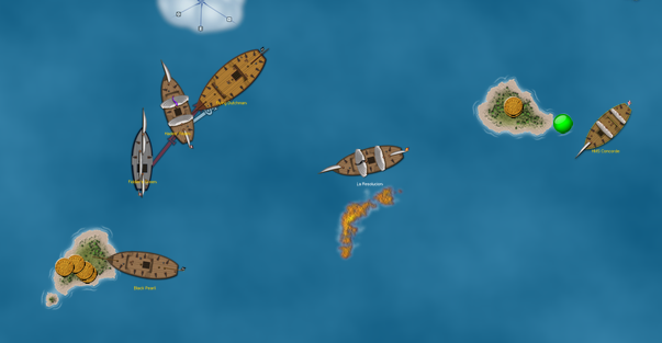 Flying Dutchman dismasted on VASSAL