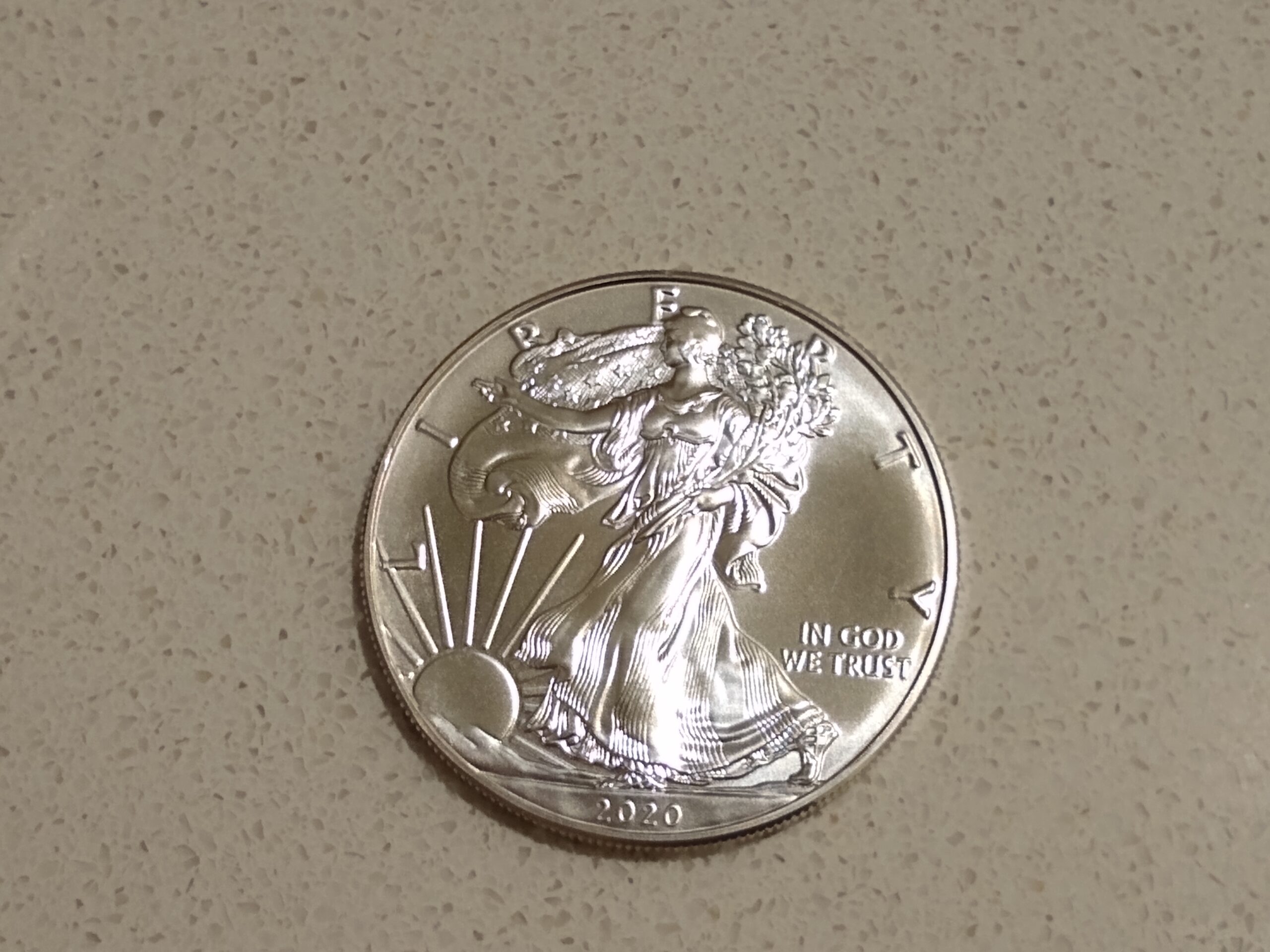 1 silver coin