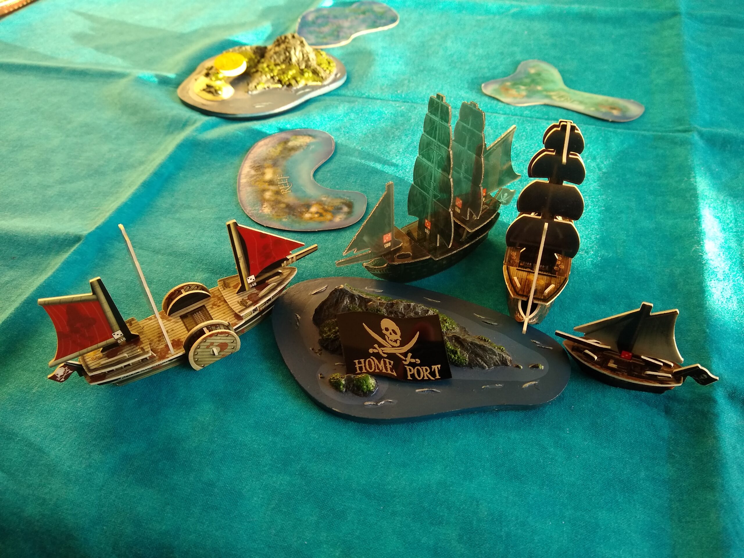 Ben's mixed Pirate fleet for Wizkids Pirates tight game
