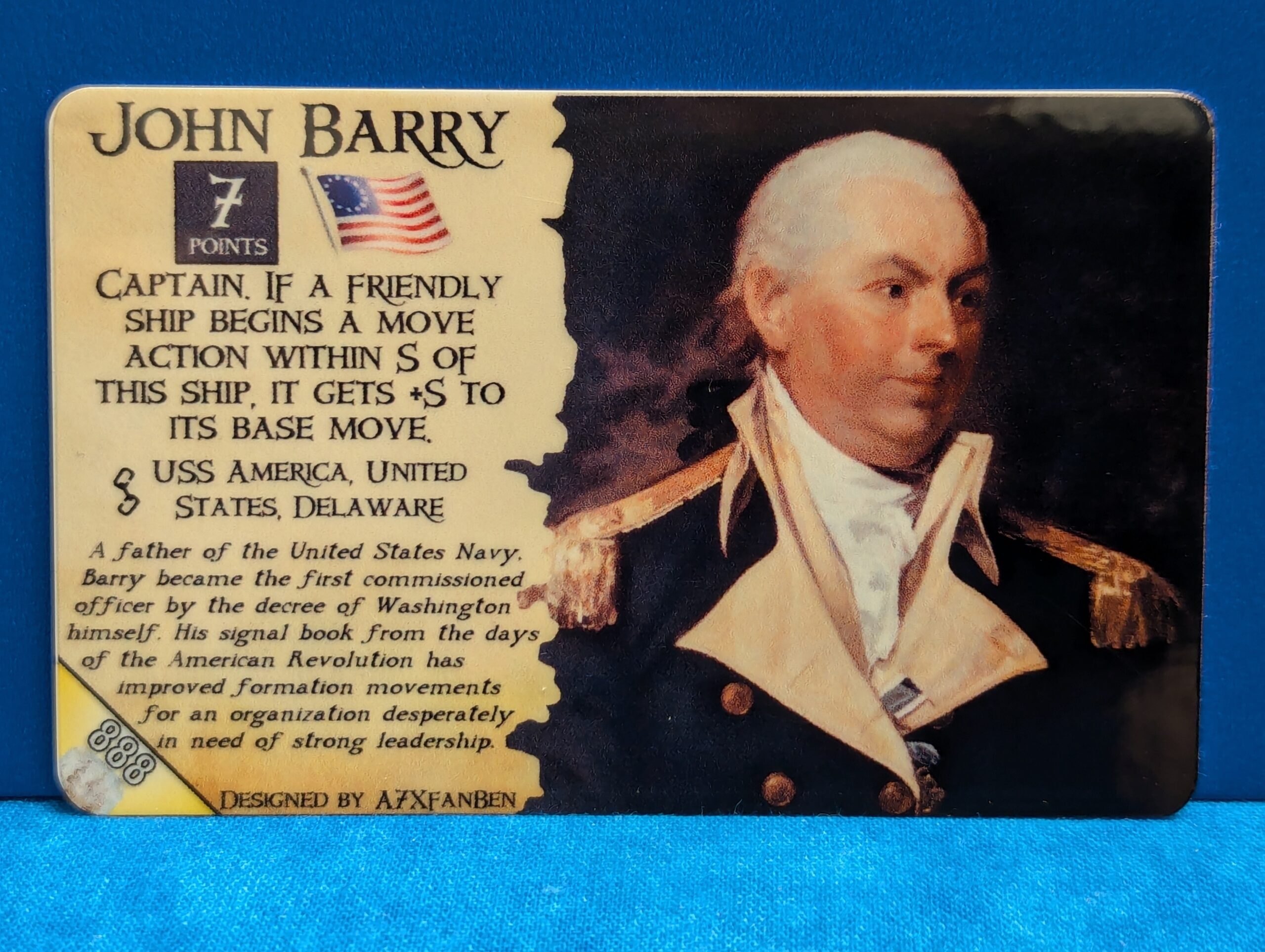 John Barry crew card