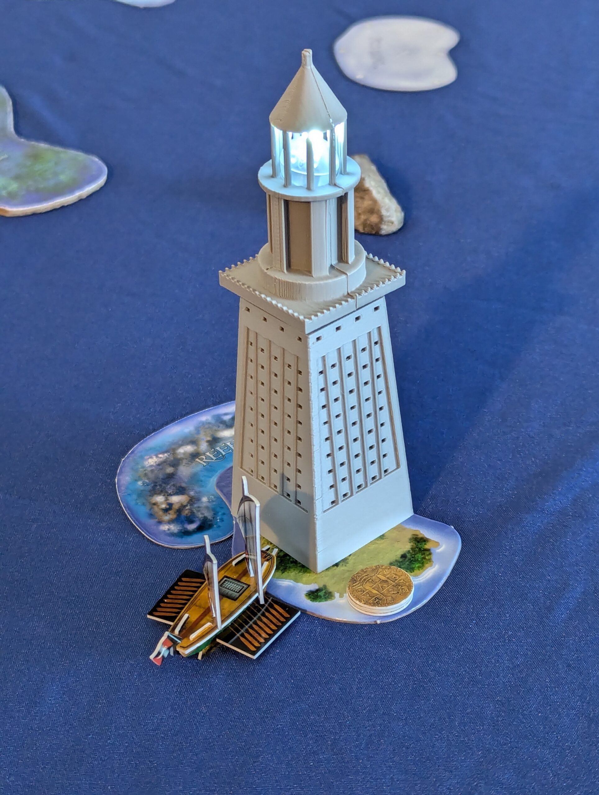 Debut of The Lighthouse of Alexandria