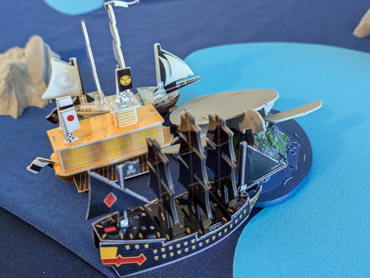 Pirate fleet with Black Widow