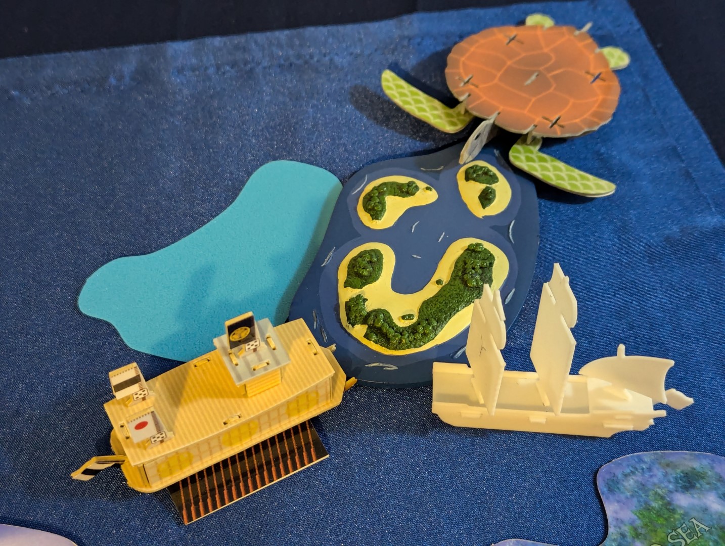 Japanese fleet with Red Seal Ship