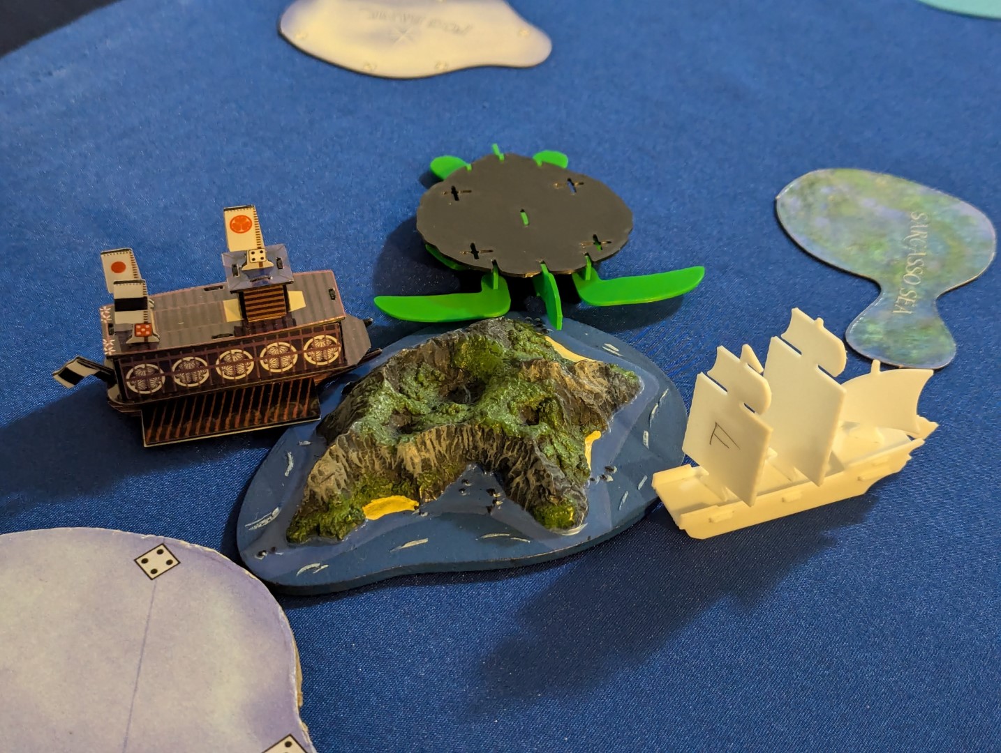 Japanese fleet with Red Seal Ship