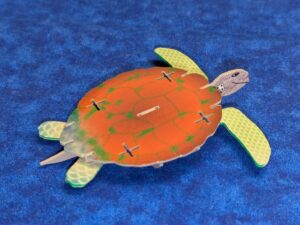 Custom Giant Turtle - decaled sea creature model for Pirates CSG