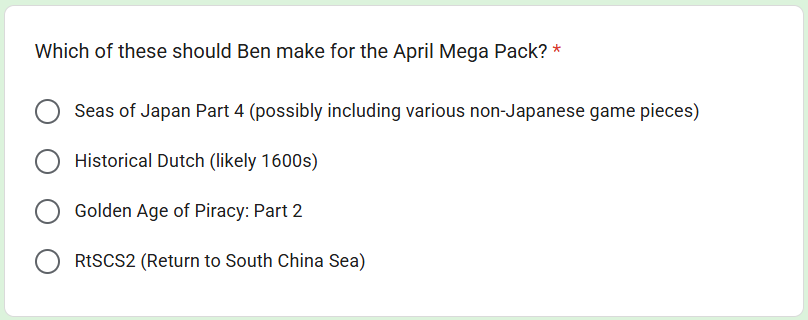 April MP poll