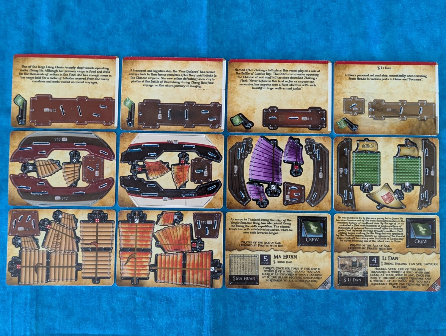 Return to South China Seas all cards back