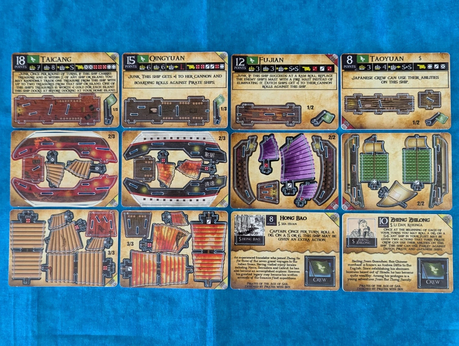 Return to South China Seas all cards front