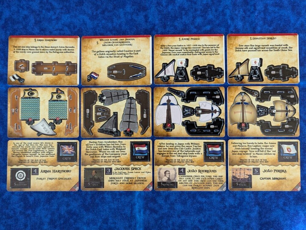 Seas of Japan 3 - all cards back