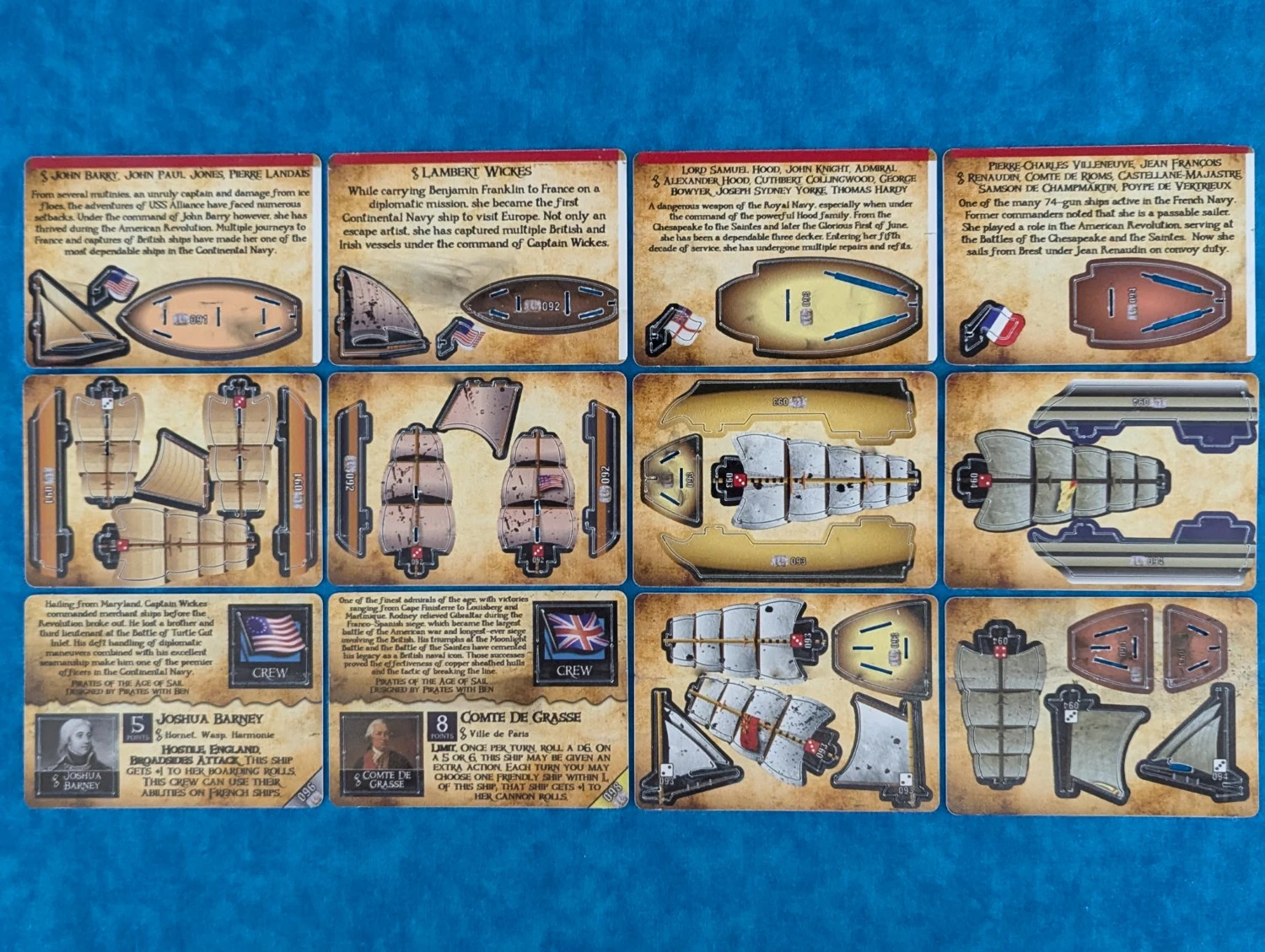 RevWar 2 all cards back