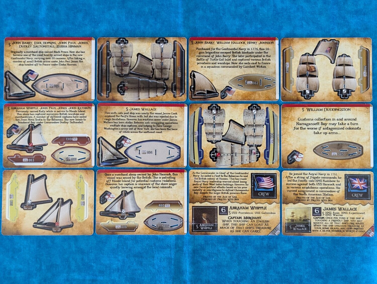 Revolutionary War Mega Pack all cards back