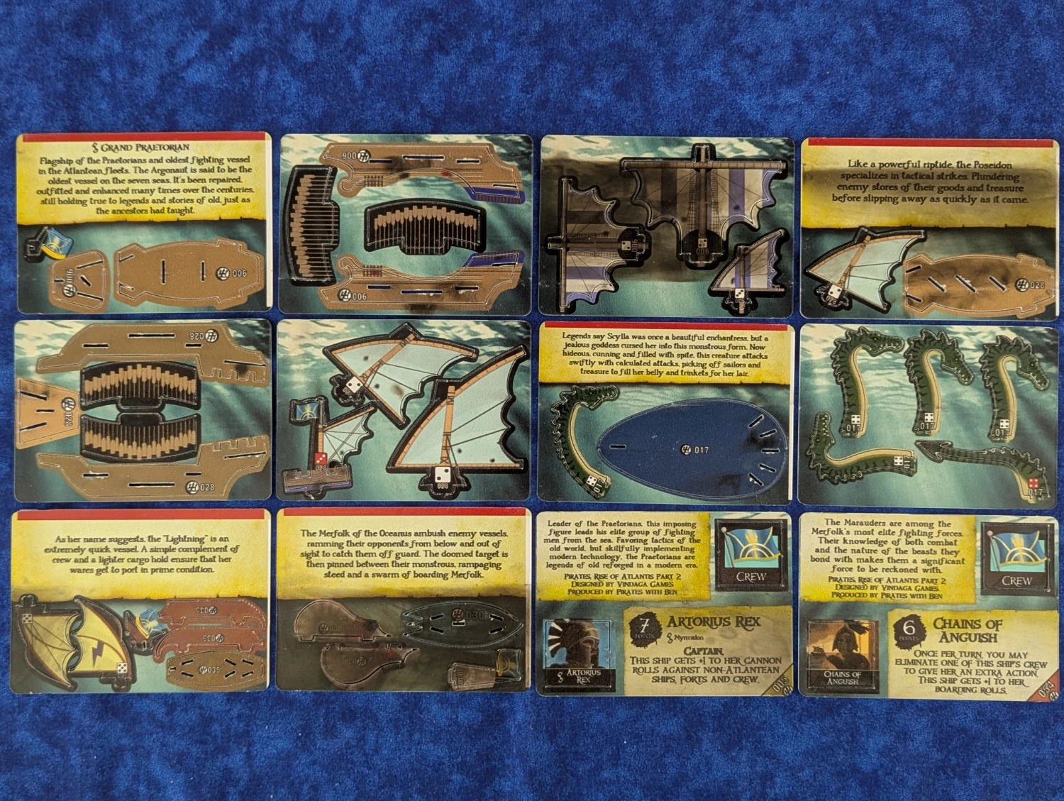 Rise of Atlantis Part 2 all cards back