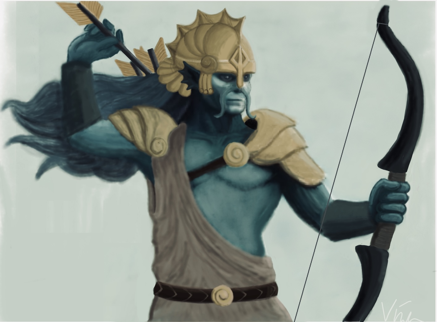 Merfolk Marauder from Rise of Atlantis Part 2